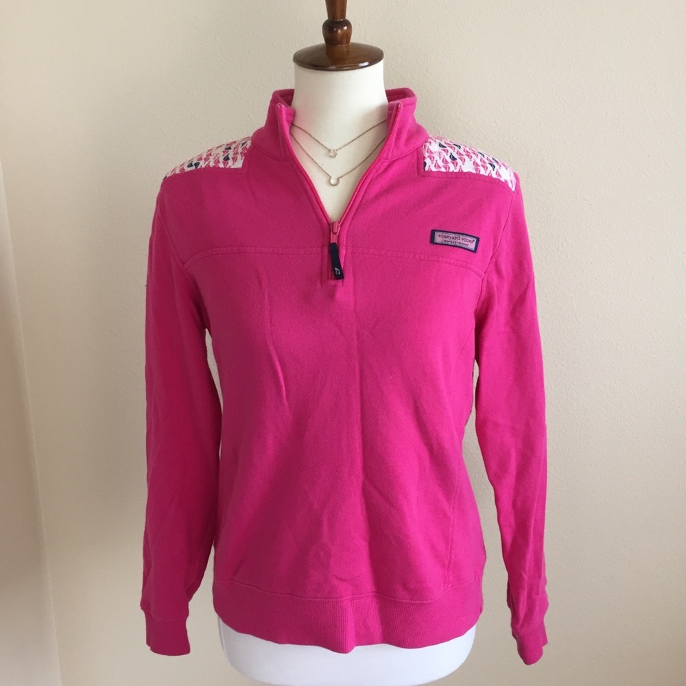 VINEYARD VINES Women’s Pink Pullover Sweater